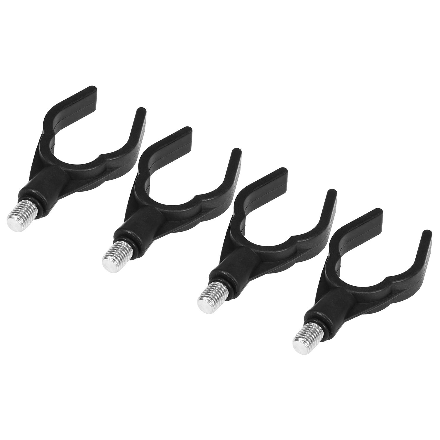 4PCS Angelrute Rest Kopf Angelrute Butt Grip V-kopf Angelrute Halter style-3 schwarz