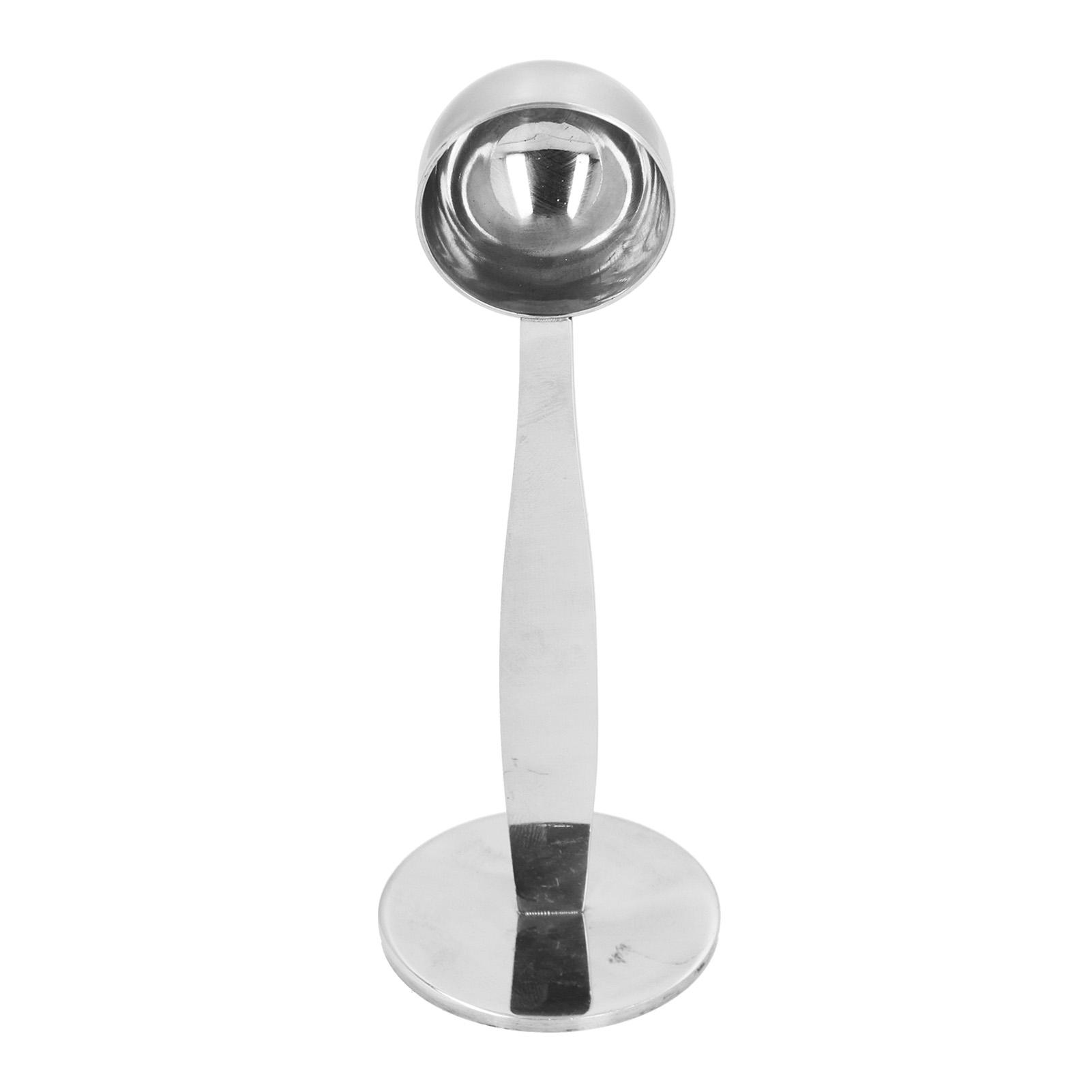 Edelstahl Kaffee Tamper Löffel Kaffee Bean Scoop Doppel Ended 2 in 1 Kaffee Pulver Löffel