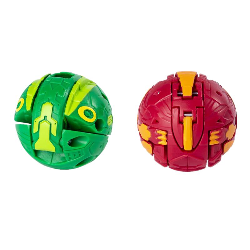 Kinderspielzeug Burst Metal Fusion mit Monster Ball Gyro Atletiek Speelgoed Deformation Animal Instant Deformation 2 pcs