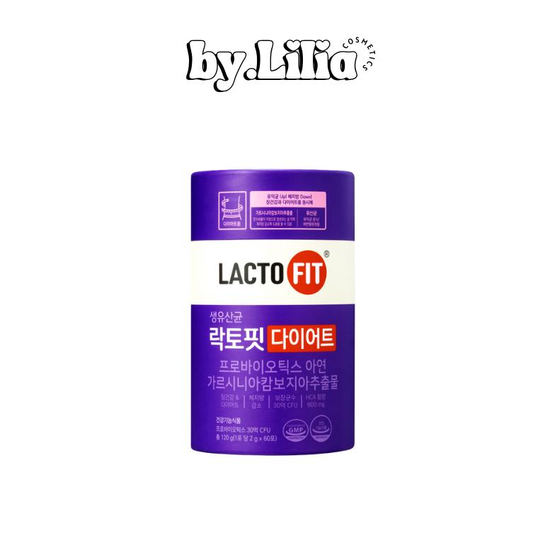 Lacto-Fit Diät Probiotisches Nahrungsergänzungsmittel 60 Stück