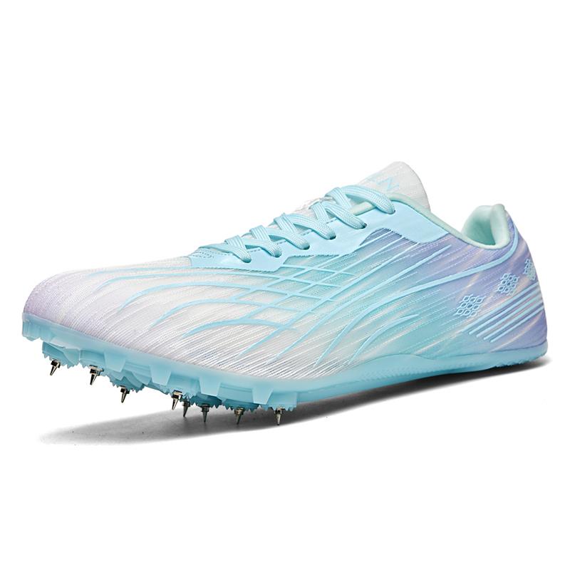Neue Spikes Laufschuhe Herren Damen Leichtathletik Laufschuhe Anti-Rutsch Leichtgewicht Trainingsschuhe Unisex 42