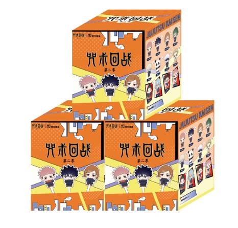Jujutsu Kaisen 2. Staffel Serie Blind Box Anime Figuren Gojo Satoru Itadori Yuji Action Modell Modell PVC Spielzeug Schreibtischdekoration