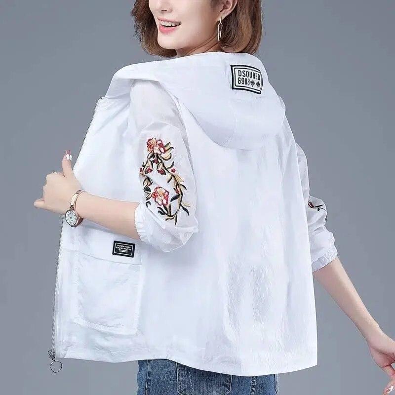 Damen Jacken Mantel Wasserdichte Schutzkleidung Windbreaker Mit Kapuze Freizeitjacke Oberbekleidung 4XL weiß