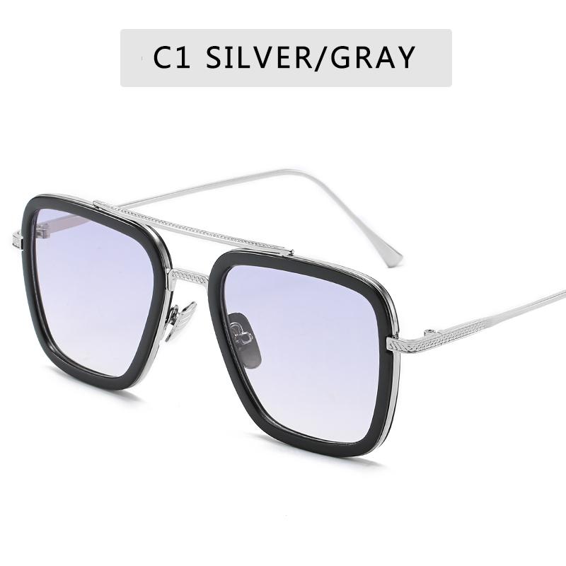 Retro Doppelbrücken Damen Sonnenbrille Mode Rosa Farbverlauf Brillen Trend Hohl Leopard Blau Sonnenbrille Herren Schattierungen Other