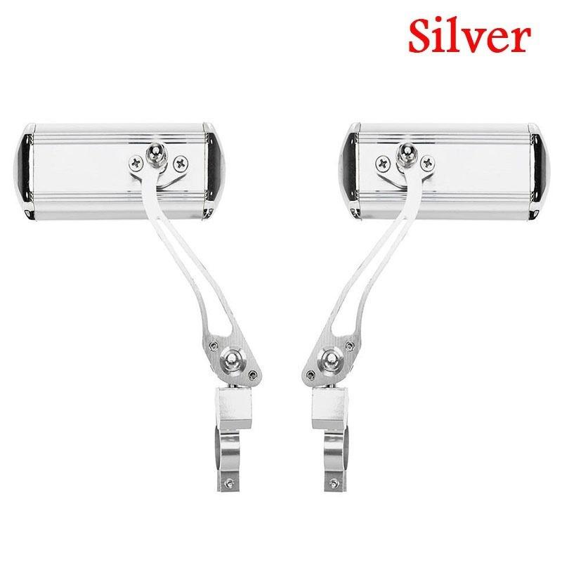 Fahrrad-Rückspiegel, 1 Paar verstellbare Universal-Radfahren-Fahrrad-Motorrad-Fahrrad-Rückspiegel