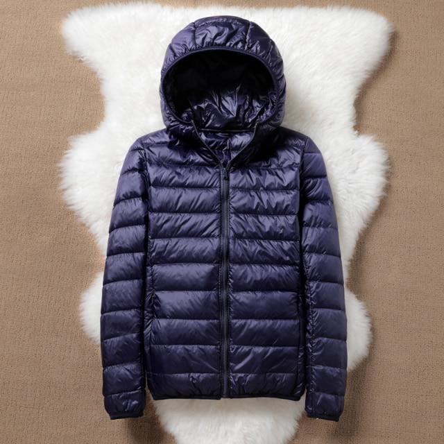Daunenjacke Damen Mantel Herbst Winter Jacken für warme Steppparka Damen und leichte Damen Ultraleichte Kapuze XXXXL