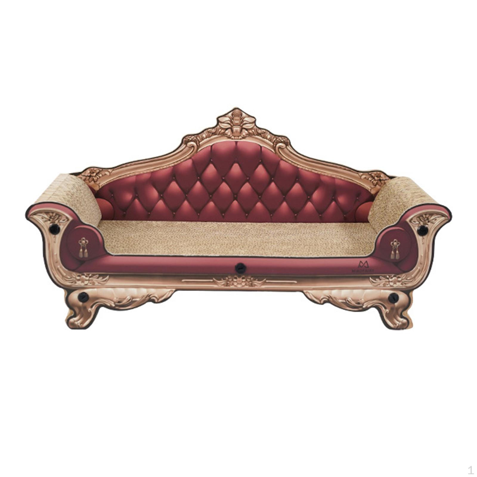 Langlebiger Kratzbaum, Katzenspielzeug, Übungskarton Kratzliege Kralle Couch Sofa Liege Lounge