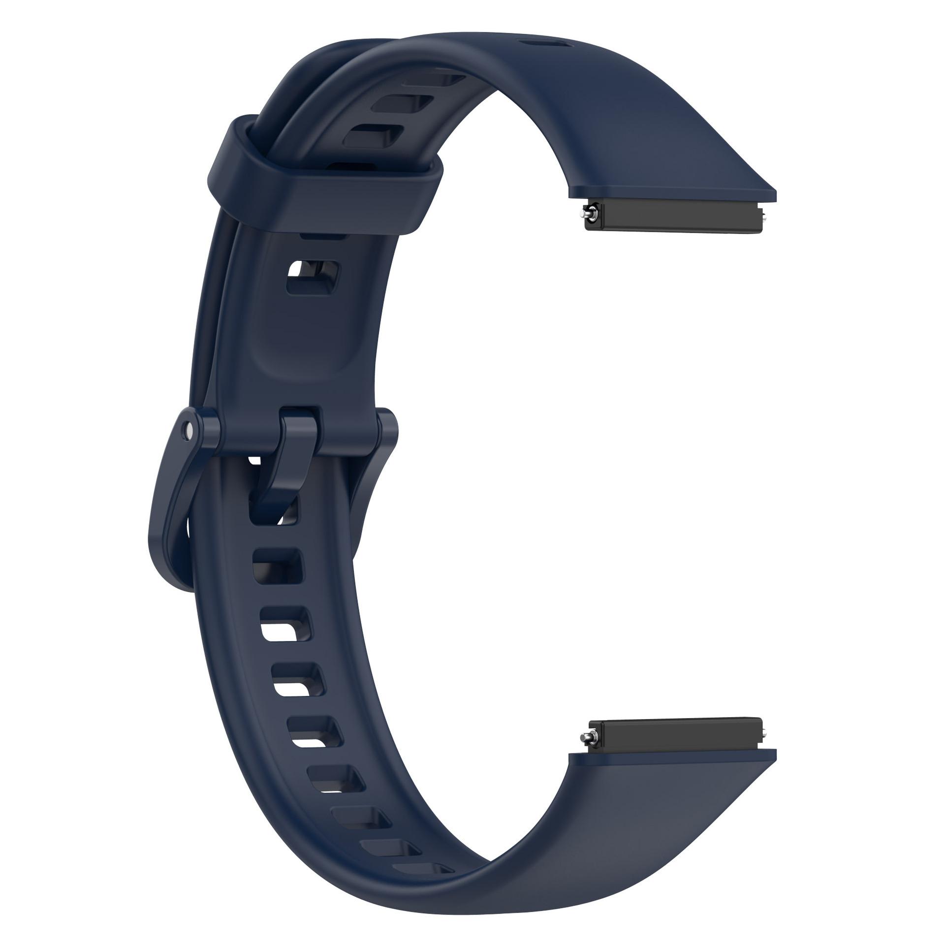 Silikonarmband für Huawei Band 9 / Band 7 Armband Ersatzarmband für Honor Band 7 Uhrenzubehör For Huawei Band 7 nachtblau