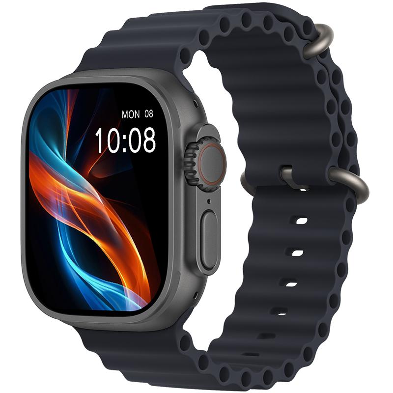 2024 Neue HK10 ULTRA-A Amoled-Bildschirm-Smartwatch mit lokalem Musikalbum, NFC-TWS-Smartwatch für Männer und Frauen