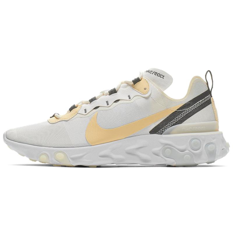 Nike React Element 55 Weiß Pale Vanilla Sneakers BQ6166-101 41