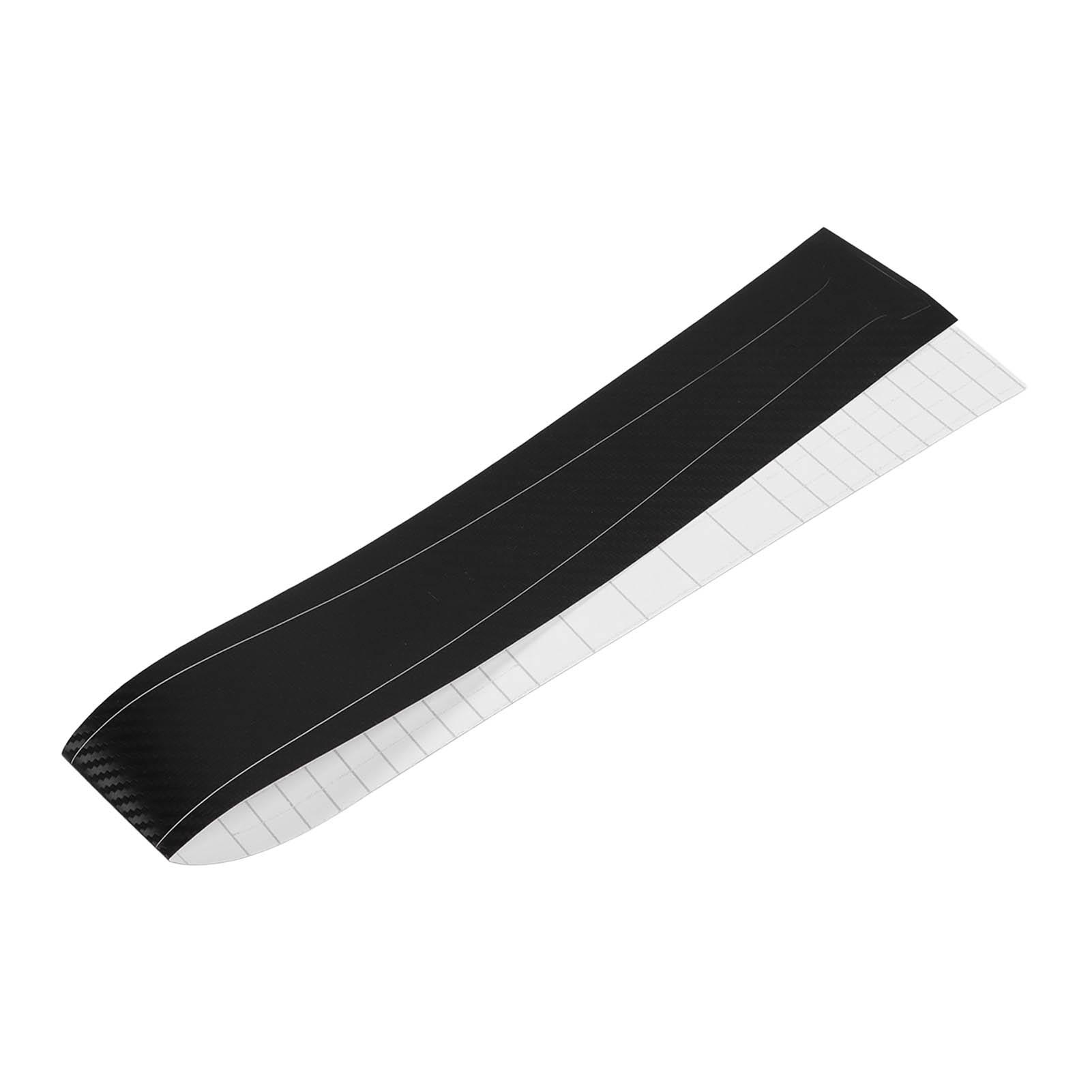 Für die PS5-Konsole, mittlere Haut, integrierter, kratzfester mittlerer Streifenaufkleber für das optische Laufwerk der PS5 kohlefaser-schwarze