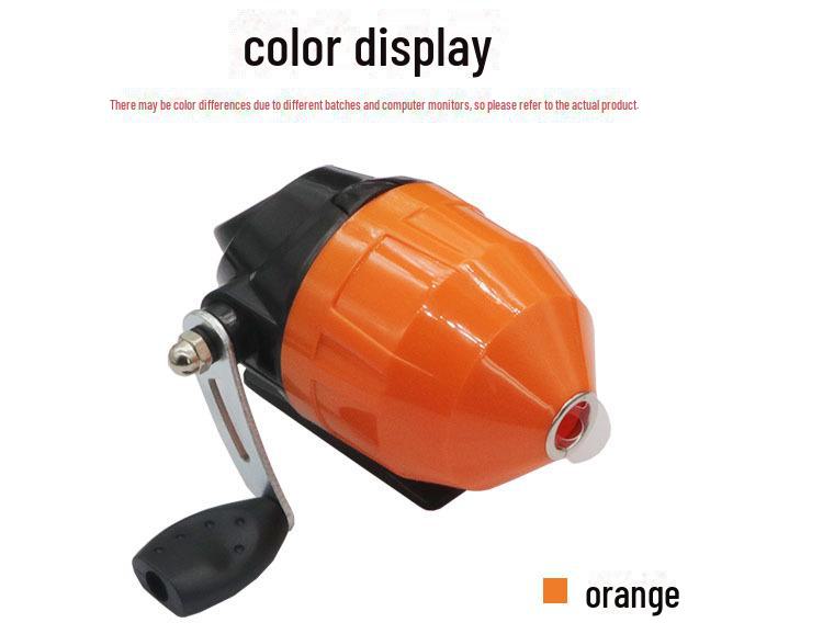 Weihai Geschlossene Kugelförmige Angelrolle mit Eingebauter Schnur orange