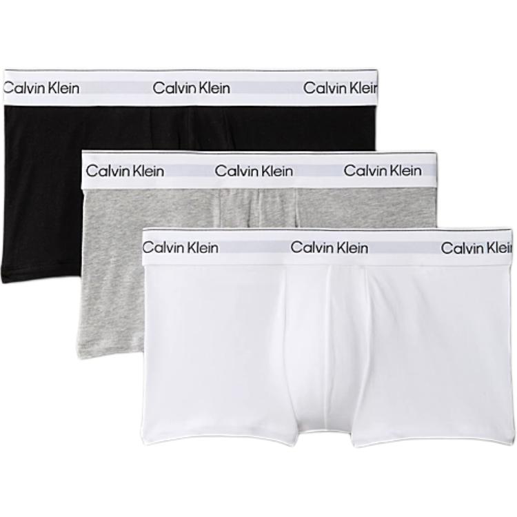 Calvin Klein Low Rise Stretch Boxer Briefs Europäische Version 3er-Pack Herren Unterwäsche LV00NB4389-MP1 M