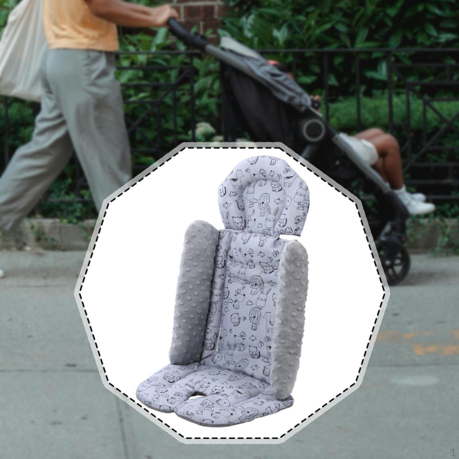 Kissen Neugeborenen Kinderwagen Matratze Sitzauflage Babyschale Kinderwagen graue