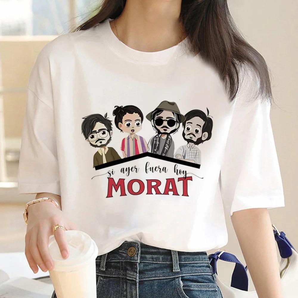 Morat T-Shirts Damen Sommer Designer T-Shirt Mädchen Grafik Comic Streetwear Kleidung Damen Kleidung XXS