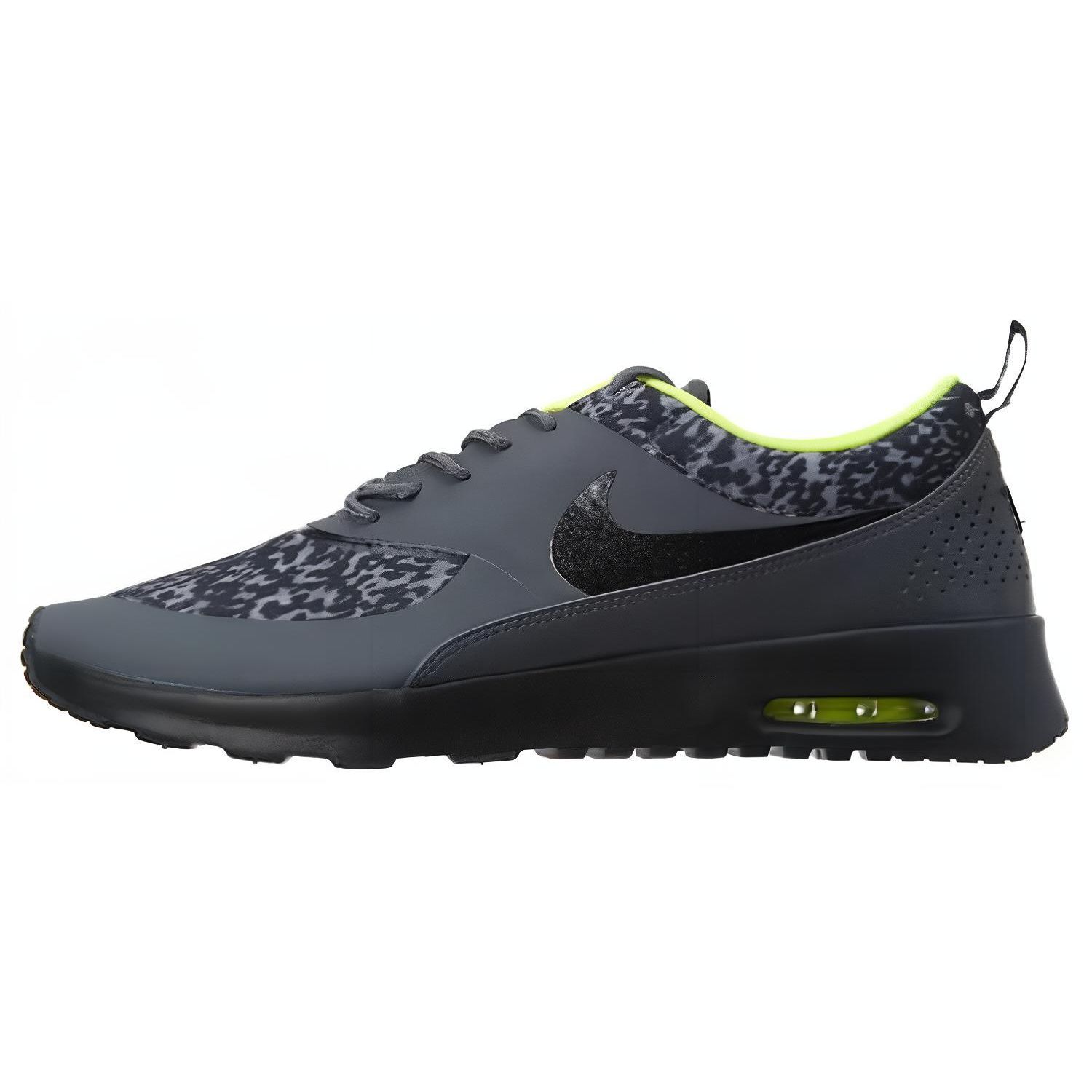 Nike Air Max Thea Dunkelgrau Damen Sneaker Schwarz-Volt 599408-006 36