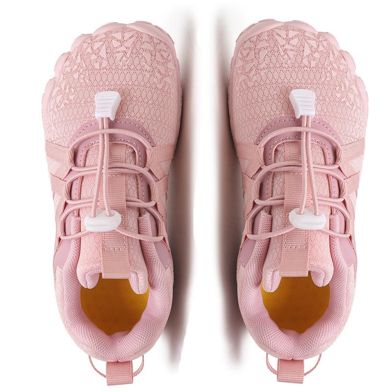 Kinder Barfußschuhe Jungen Mädchen Sneaker Natürliche Zehenfreiheit Schuhe Kleine Große Kinder Atmungsaktive Sneaker Tennisschuhe Slipper 34