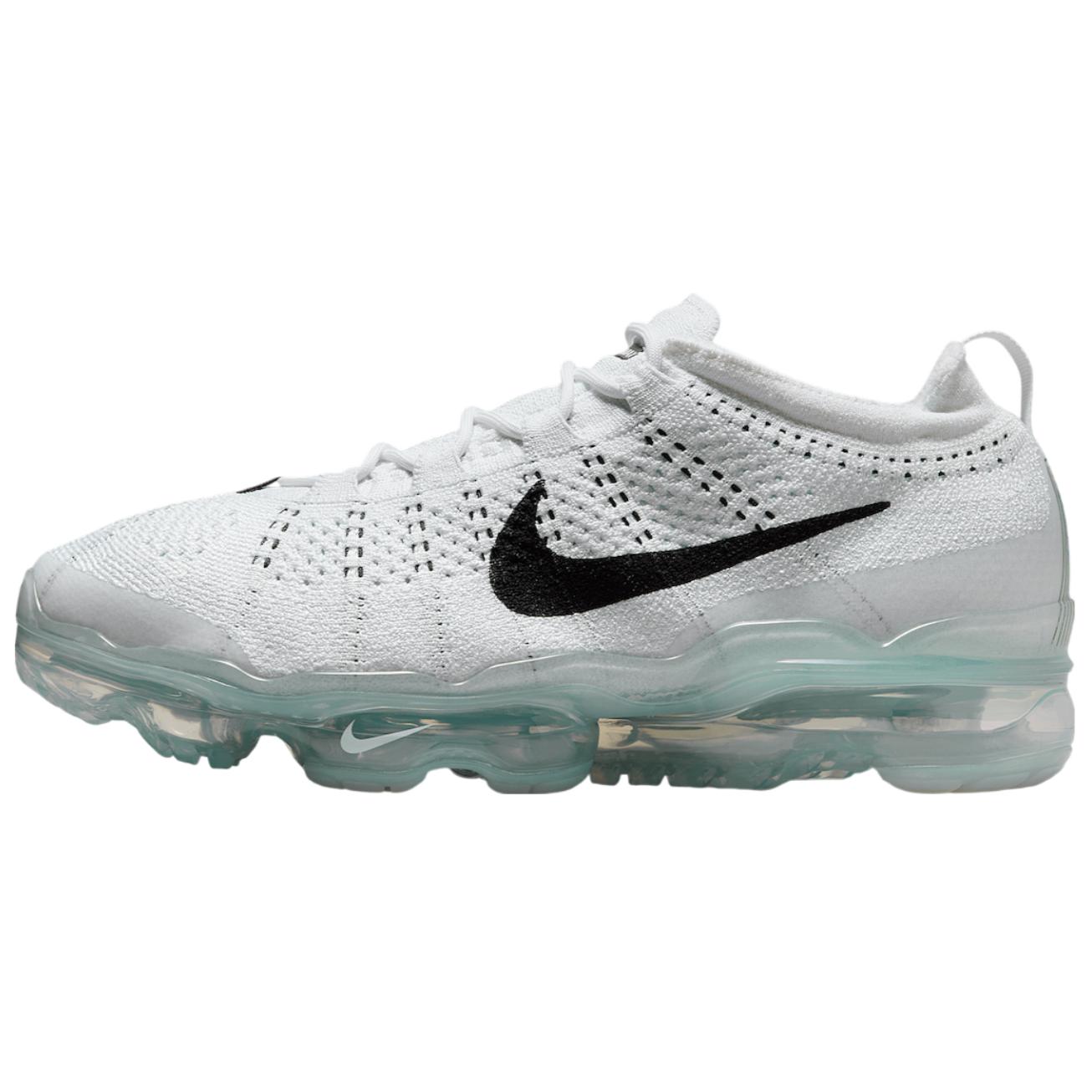 Nike Air VaporMax 2023 Flyknit Weiß Pure Platinum Schwarz Herren Sneaker DV1678-102 42