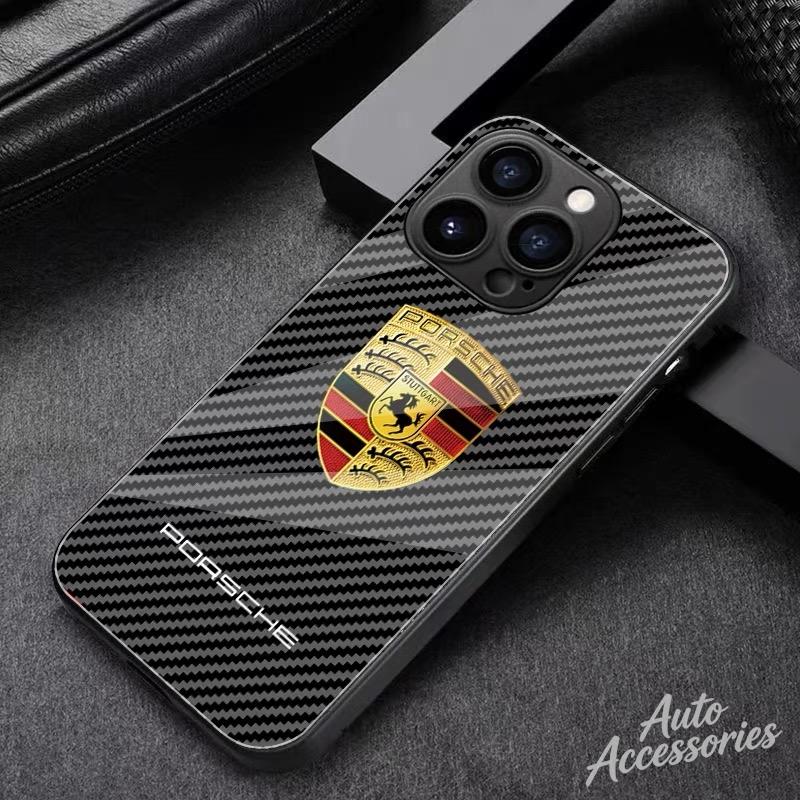 Für Porsche Felgen Handyhülle Kohlefaser für iPhone 16 15 13 14 11 12 Pro Max 12 XR XS 16 Plus 15Pro MAX Hülle Schale Sticker mszh62 For iPhone 15plus