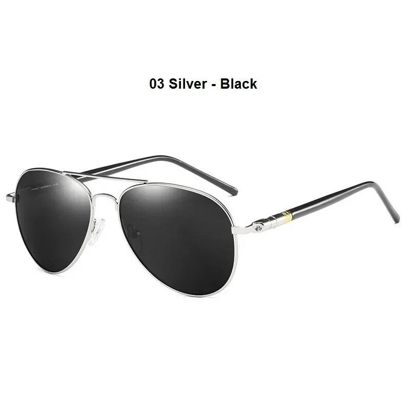 Luxus Pilot Polarisierte Sonnenbrille Männer Frauen Fahren Angeln Retro Sonnenbrille Marke Designer Männlichen Metall Sonnenbrille Für Mann UV400