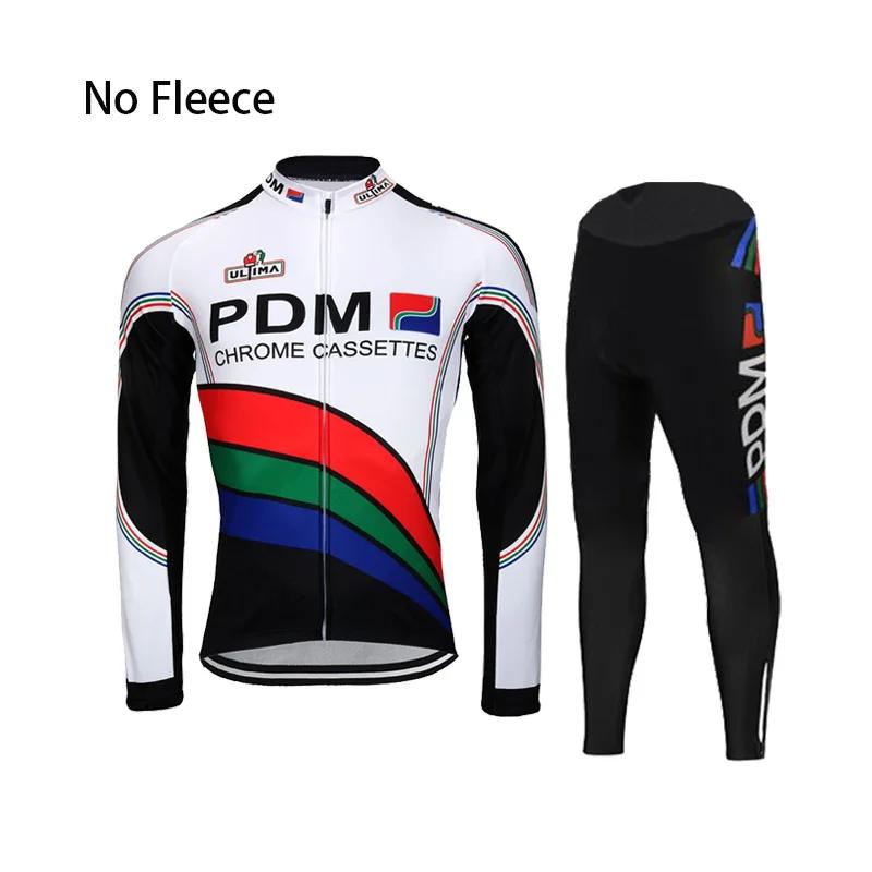 Herren Set mit langen Ärmeln Winter Fleece & Ohne Fleece Retro Schwarze Latzhose Outdoor Warme Radsportbekleidung 2026 Herbst Atmungsaktives Radsportanzug Set 4XL
