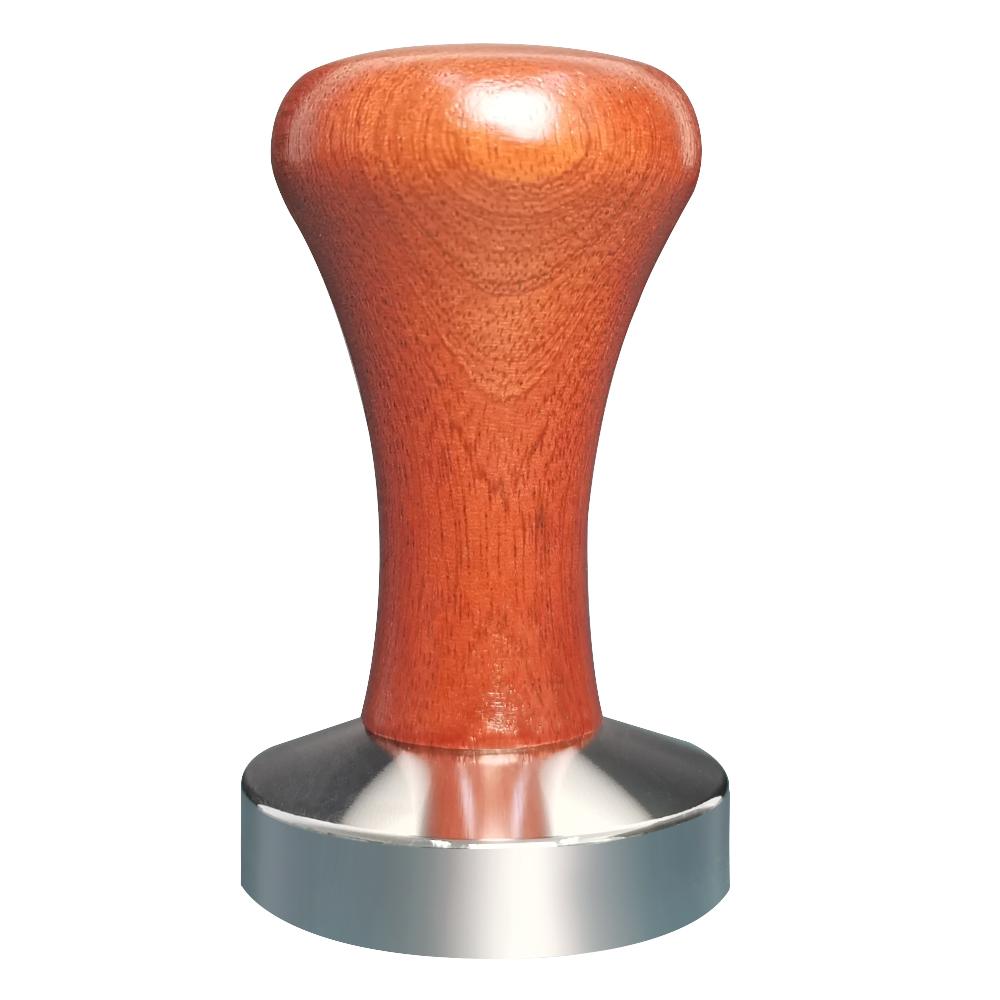 51mm/53mm/58mm Espresso Tamper mit Holz Griff Aluminium Kaffee Tampers Für 51/53/54/58mm Kaffeemaschine Siebträger 51mm