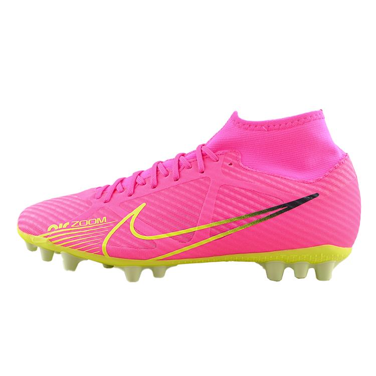 Nike Mercurial Superfly 9 Academy Rundzehen-Schnürschuhe AG Fußballschuhe Unisex Fußballschuhe Explosiv-Pink DJ5622-605 44.5
