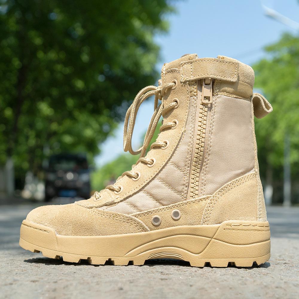 Kinder Stiefel Outdoor Wandern Sport Schuhe Kinder Sommer Training Stiefel Männer Jungen 34 gelb