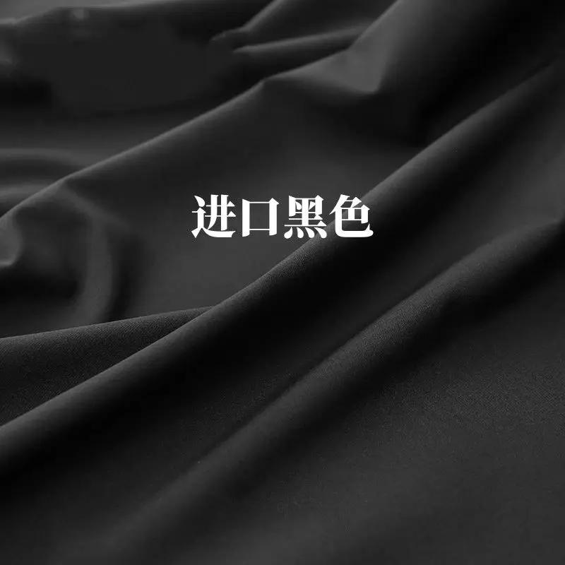 Chiffon-Stoff, 100 cm x 150 cm, Kleider- und Bekleidungsmaterialien, DIY-Design, Bekleidung, Nähzubehör, atmungsaktiv, Handarbeit, Dekoration, Zuhause 100x150cm schwarz