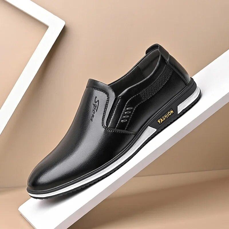Schuhe für Herren Designer-Loafer Mokassins für Erwachsene Herren-Fahrerschuhe Herrenschuhe Formelle Herrenschuhe 42 schwarz