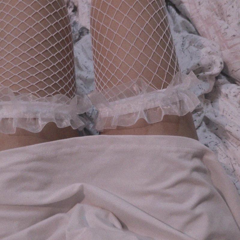 1 Paar Damen Oberschenkelhohe Über-Knie-Socken Nylon Lange Socken Strumpfwaren Lolita Socken Strümpfe mit Schleife Comics Socken KTB One Size