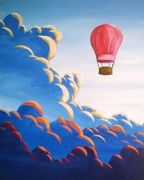 5d DIY Diamant Mosaik Diamant Stickerei Himmel Wolke Landschaft Broderies Diamant Malerei 20X30