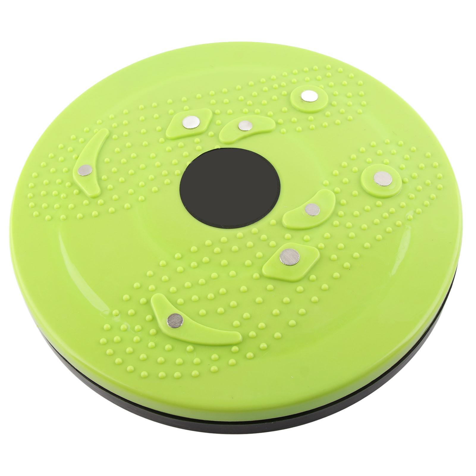 Taillen-Twisting-Disc, Manget, Schlankheitsmassage, Taillen-Twistor, Fitnessgerät für das Home-Office, Grün grün