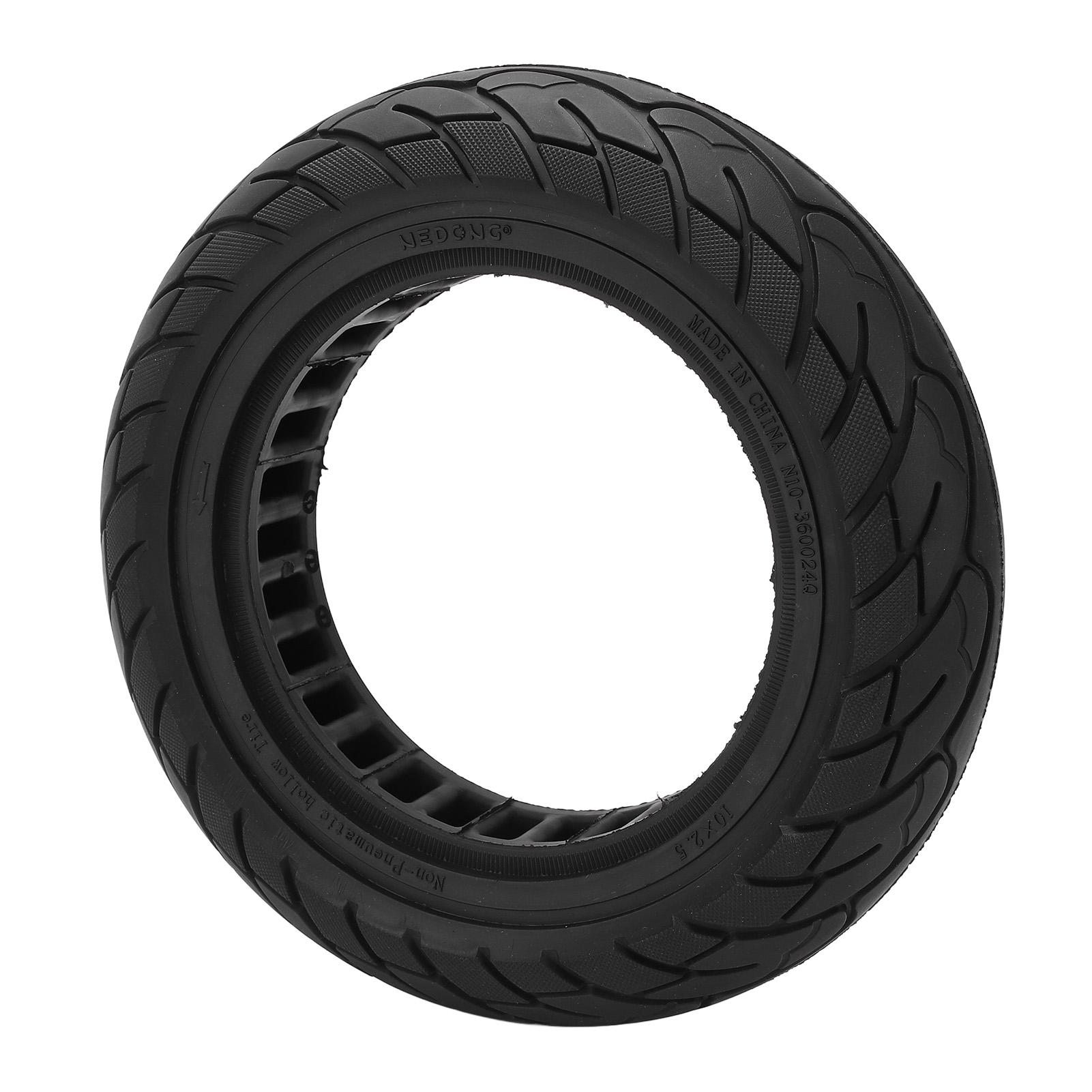 10x2.5 Inch Electric Scooter Solid Tire 10 Inch Honeycomb Scooter Tubeless Tire for Xiaomi M365