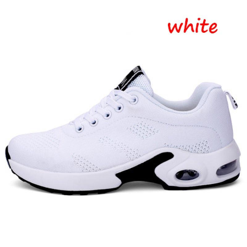 Damen Sneakers Laufschuhe Tennis Outdoor Sportschuhe Laufschuhe Gym Schuhe 35 weiß