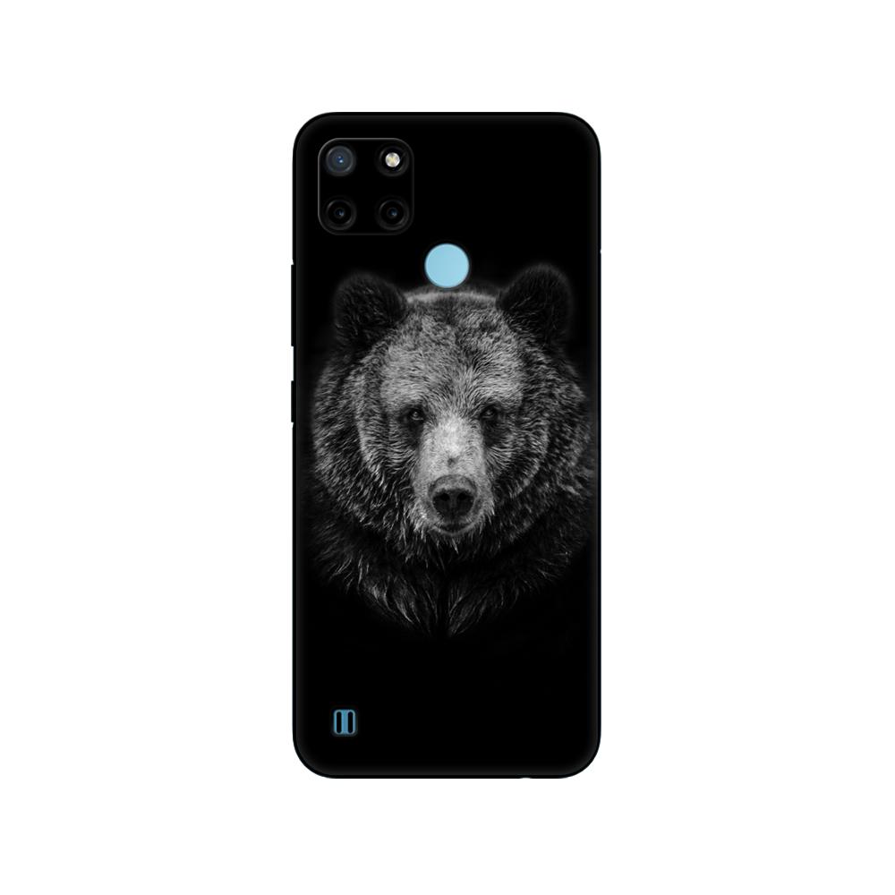 Für Realme C21Y C25Y Hülle Silikon Handy Rückseite für OPPO Realme C21Y C25Y 4G Weiche Hülle RMX3261 coque 6,5 Zoll schwarze TPU-Hülle For Realme C21Y