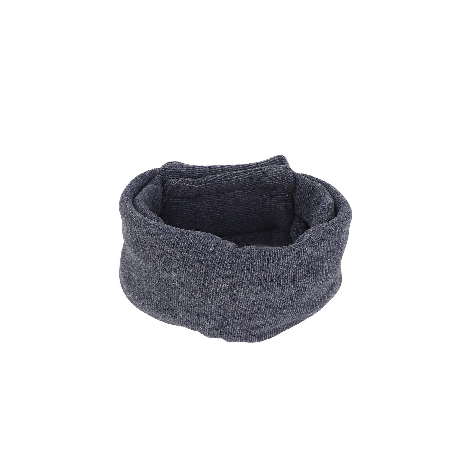 Hundeohrenschützer Lärmschutz Bequem Verstellbare Kopfbedeckung für Autos Flughäfen Feuerwerk Dunkel S(for 2-4kg) dunkelgraue