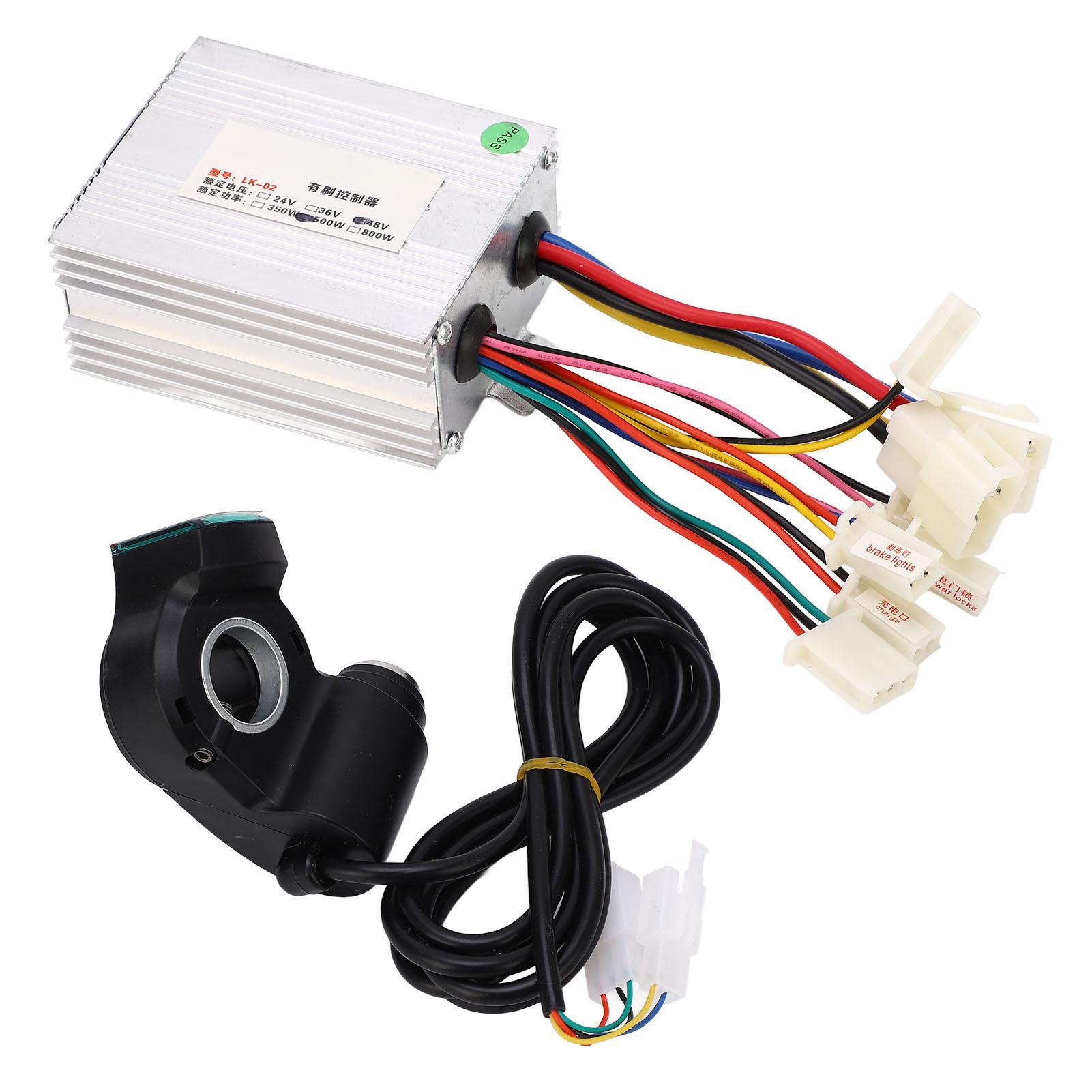 Elektrisches Fahrrad-Motor-Controller-Kit 350W Wärmeableitungs-Leistungsanzeige-Konvertierungs-Controller-Kit