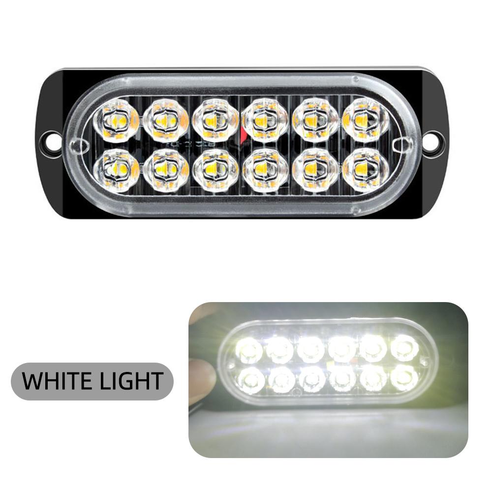 Auto-Warnleuchte Auto-Lichter-Montage Auto-LKW-Notseitenleuchte 12 LED Auto-Styling-Signalleuchte LED-Warnleuchte