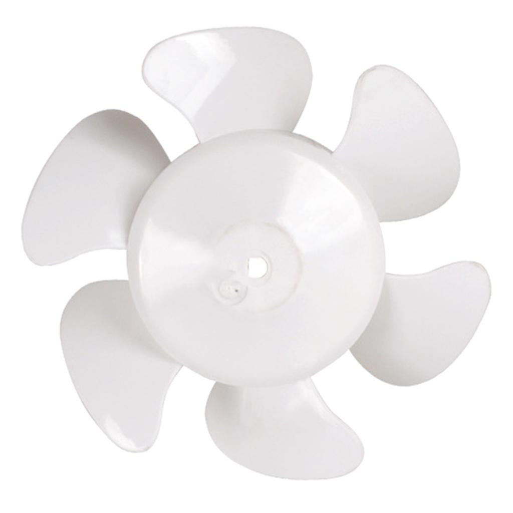 Kunststoff-Ventilatorflügel Ersatz, 6 Zoll 8 Zoll 10 Zoll 12 Zoll Weiß Badezimmer-Ventilatorflügel Ersatz für Wohnmobil-Ventilatorflügel Haushalt 6 inches