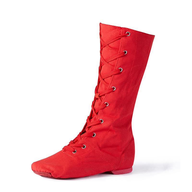 Karnevalsstiefel Fasching Tanzstiefel Garde Schwarz Weiß Rot 45 rot