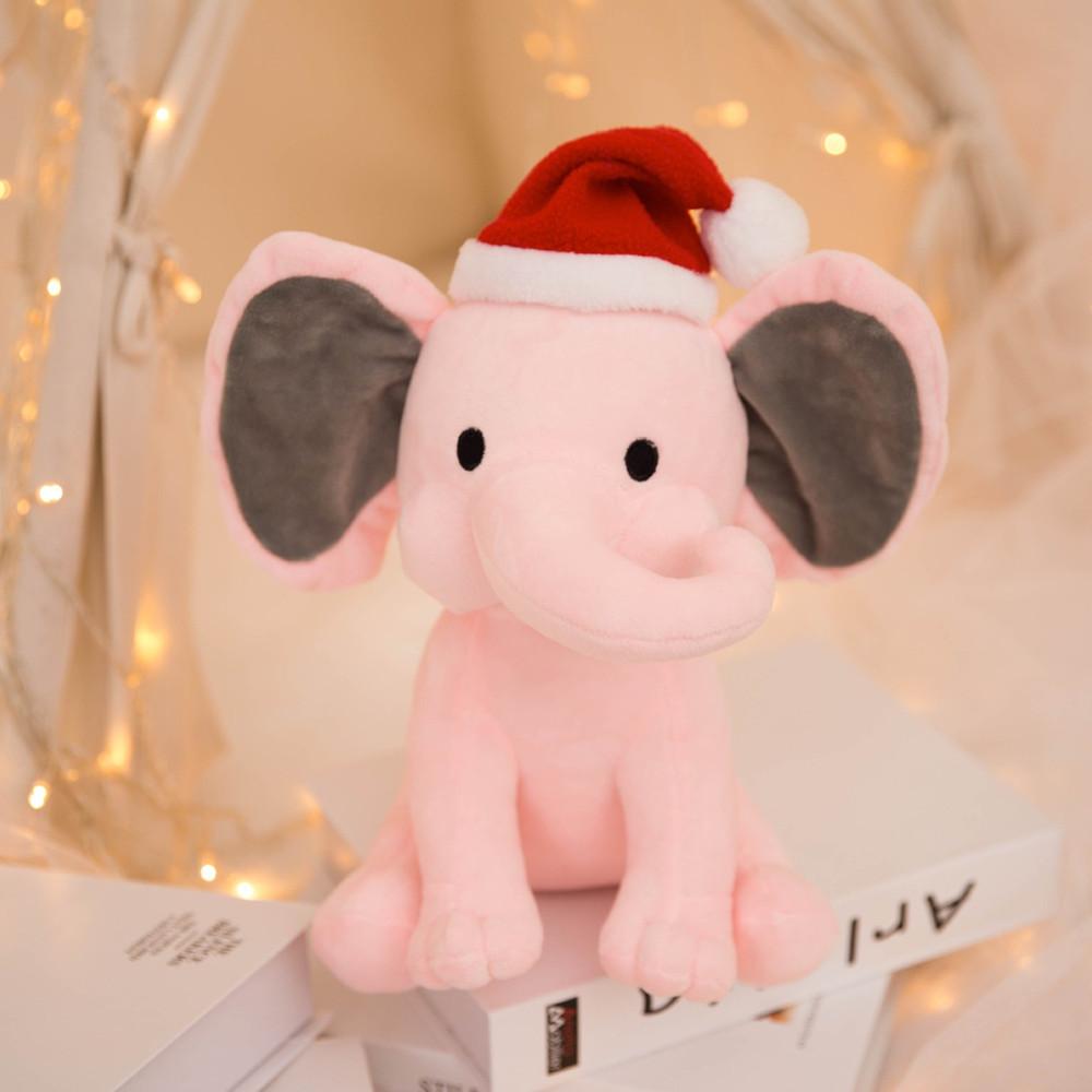 Elefant Plüsch Spielzeug Kawaii Baby Spielzeug Stofftier Puppe Für Kinder Weiß Elefant Spielzeug Cartoon Für Mädchen Niedlichen Spielzeug Für Hochzeit Around 25cm