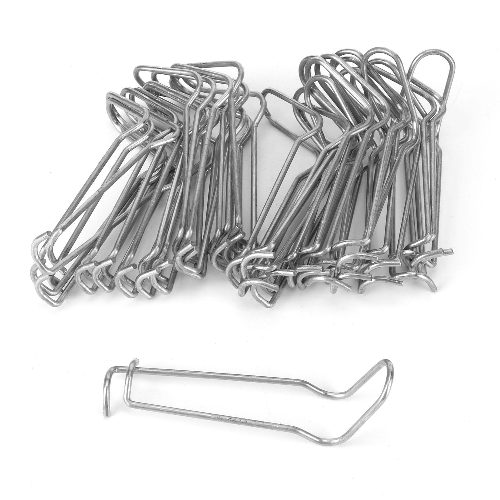 30Pcs Anlage Unterstützung Frühling Clip Edelstahl Befestigung Klemme für Garten GreenhouseFor 16mm Durchmesser