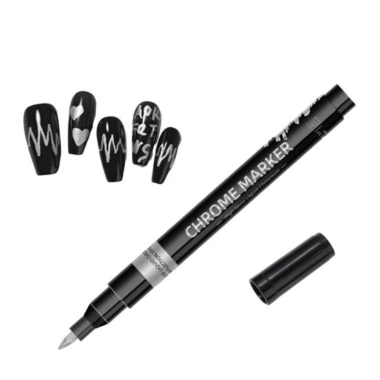 Nail Art Stift Set für Gelnägel DIY Nail Art Marker Zeichnen Malen Liner Stift 0,5 mm Spitze Schnelltrocknend Heimsalon Maniküre Werkzeugset