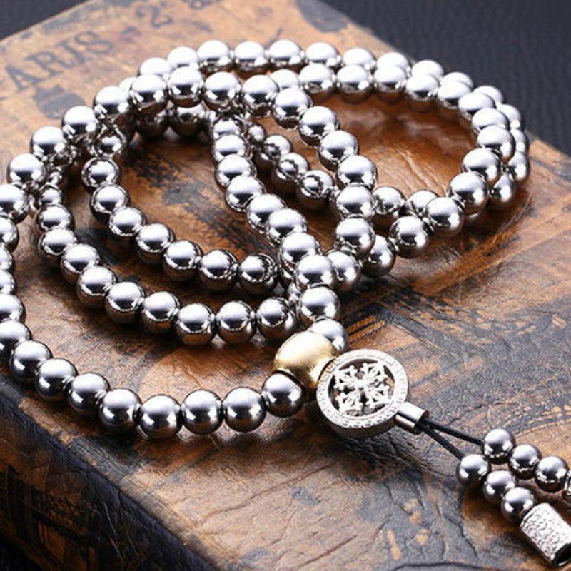 Halskette Kette für Outdoor-Werkzeuge, Selbstverteidigung, Schutz, Überleben, Peitsche, Edelstahl, Halskette, Titanstahl, Schmuck, Autozubehör, Armband, Waffe C