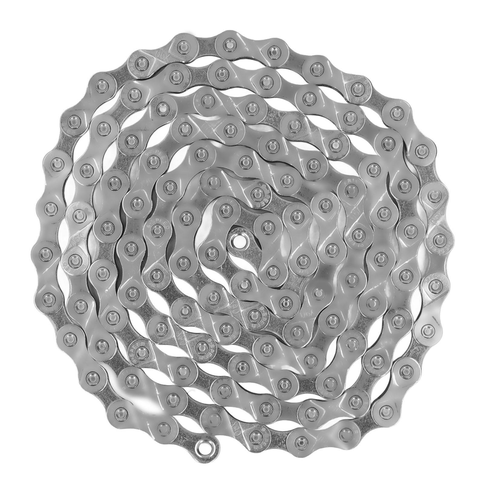 9 Speed Bike Kette Silber Fahrrad Kette Mangan Stahl für Mountain Road Bike MTB Ketten Teil