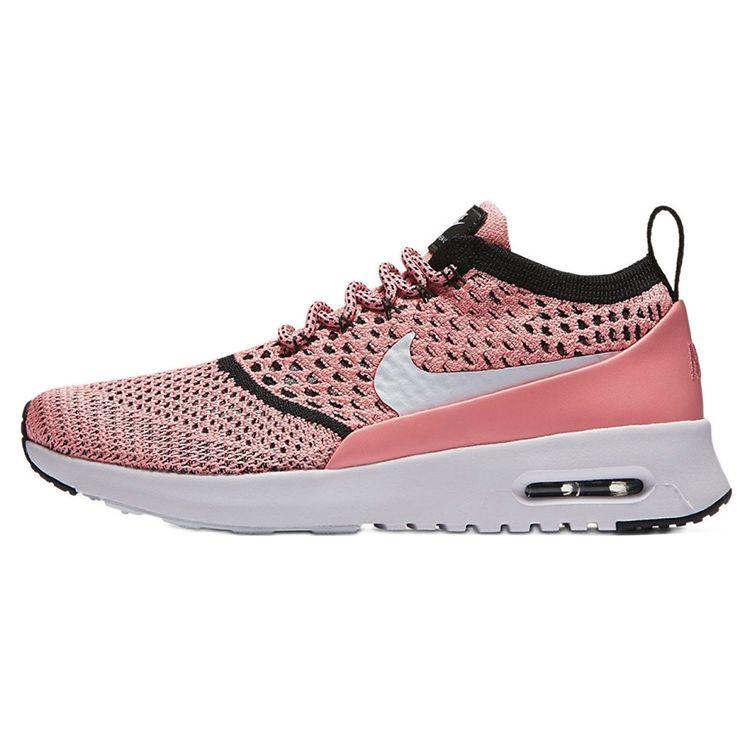 Nike Air Max Thea Ultra Flyknit Bright Melon Damen Sneaker Pink Weiß-Schwarz 881175-800 39