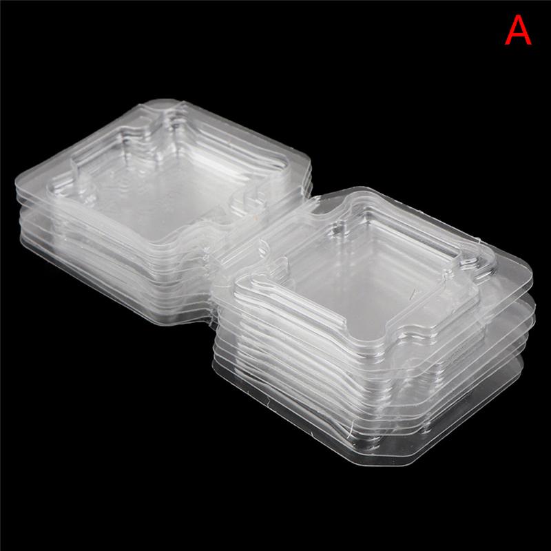 10 Stück CPU-Box CPU Kunststoff-Schutzhülle CPU Klappschalen-Tray-Hülle Behälter A
