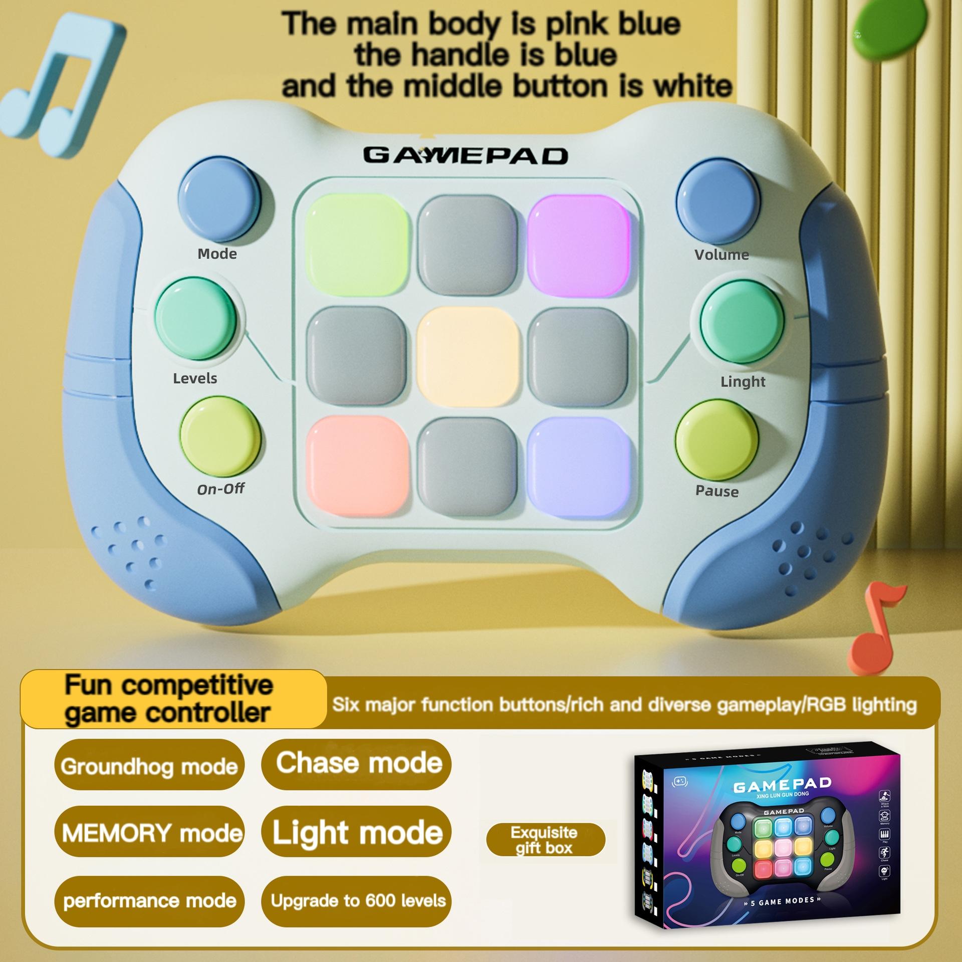 Hohe Qualität Frühe Hohe Qualität Lehre Hohe Qualität Kinder Hohe Qualität Wettbewerbsfähig Wackelpudding-Spiel Hohe Qualität Spiel Hohe Qualität Drücken Spielen blau