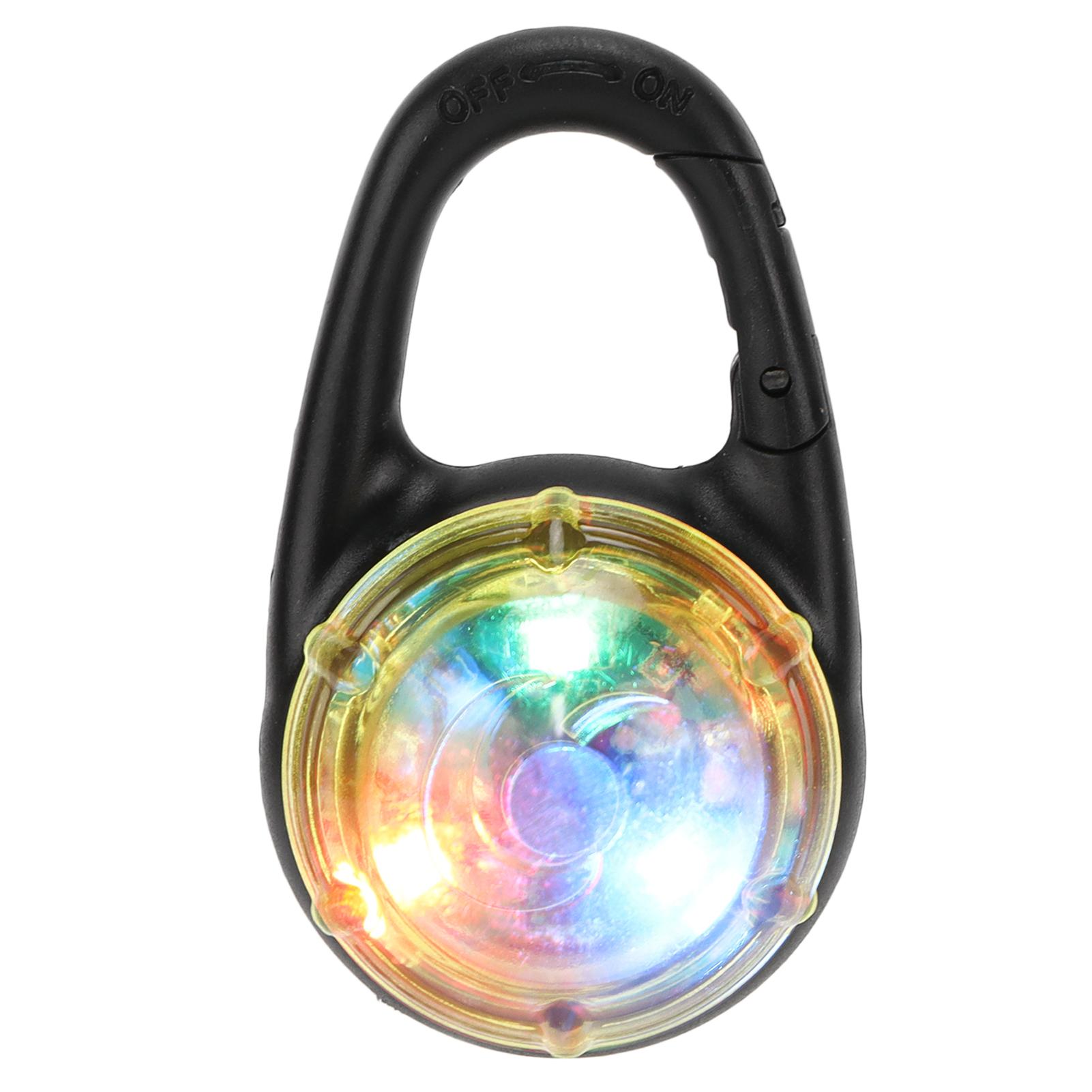 LED Hundeanhänger Leuchtend Wasserdicht Halsbandclip Licht für Outdoor Nachtsicherheit Haustier Hund KatzenOrange gelbe lichtfarbe